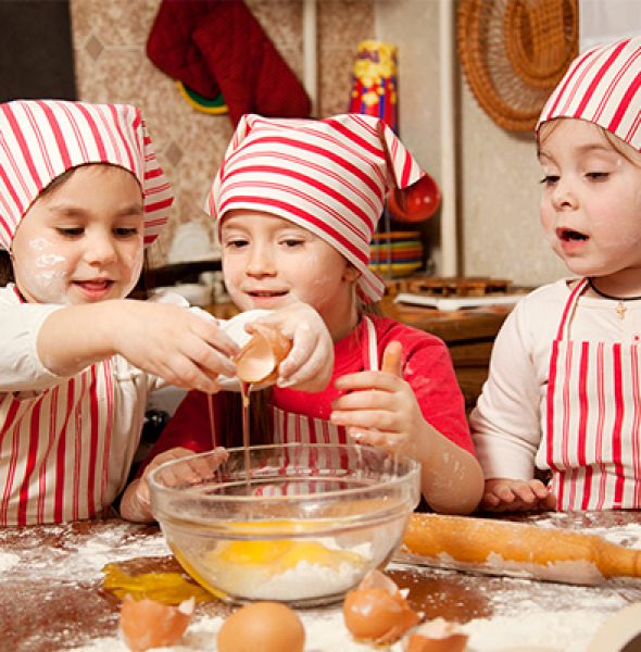 Talleres de cocina y de múltiples inteligencias para niños